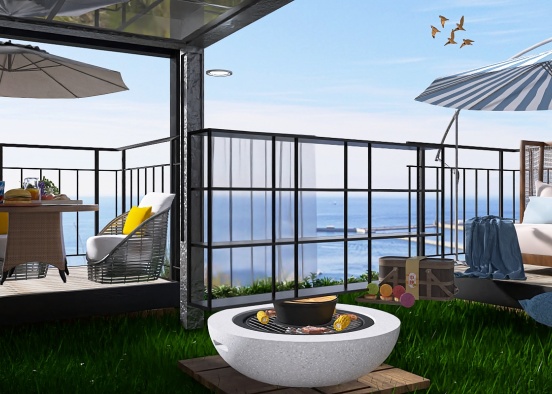 Vacation with a view of the Bay  Design Rendering