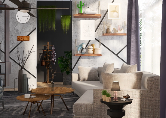 "living room design "🖤🦋 Design Rendering