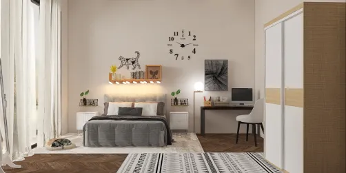 Dormitorio adolescente.