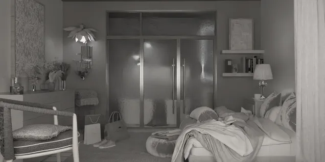 The Grey Bedroom 