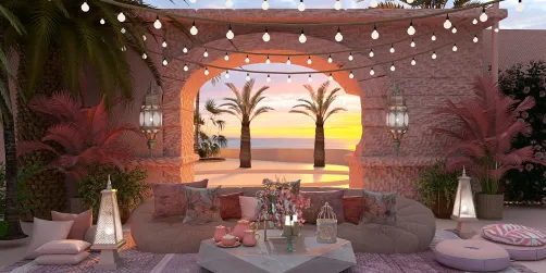 Sunset Oasis