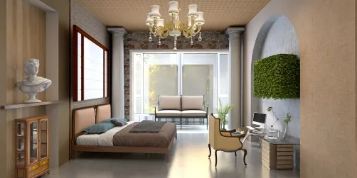 HOLY-MOLY TUSCAN ROMAN empire room