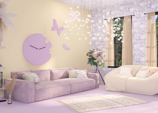 fluffy lilac 💜 Design Rendering