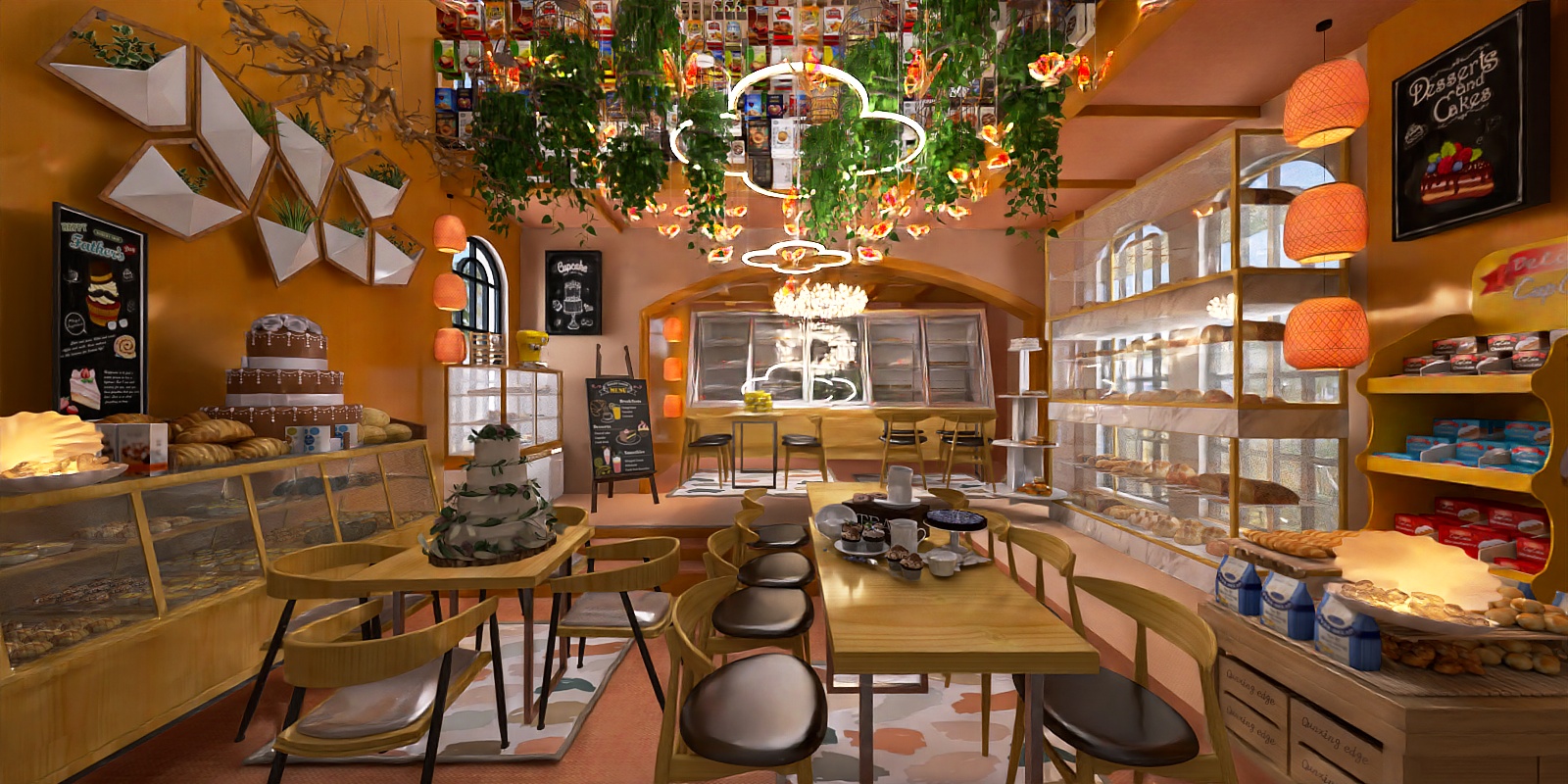 pasteleria colorida 🧡🧡🧡