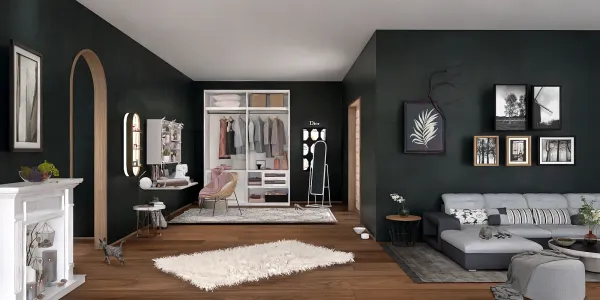 Professional interior design created with Homestyler 3D design software