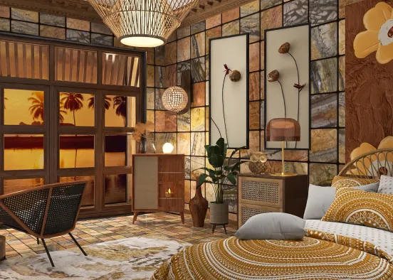 # Tropical Style Renderização de Design