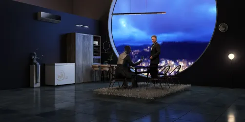 Bar area 