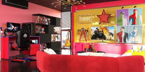 My first action figure room