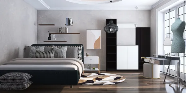 Professional interior design created with Homestyler 3D design software