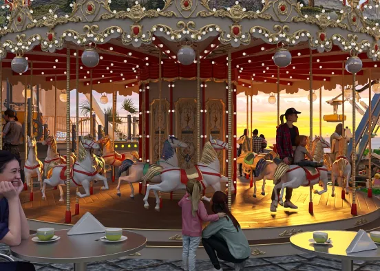 # Amusement park 🎡🎠🎢🎟️ Визуализация дизайна