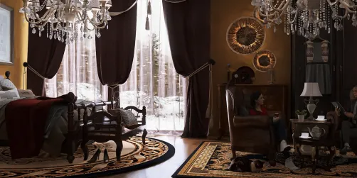 Victorian room
