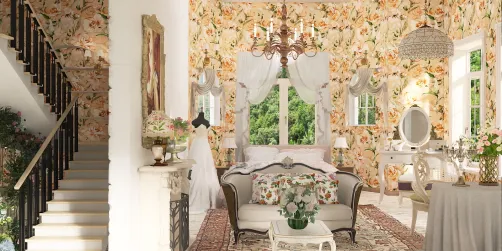 French Provence Bedroom