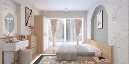 House 1:  Master Bedroom