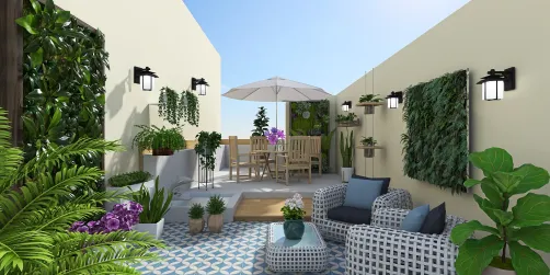 My rooftop garden 💕💖💝