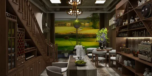 Rustic Retreat Bar