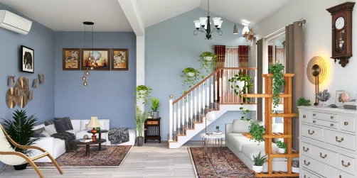 farmhouse living room