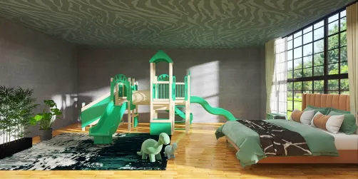 Chambre verte 💚