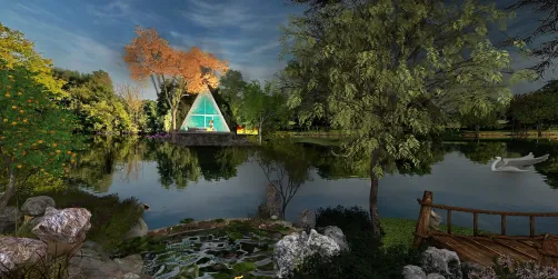 The pond