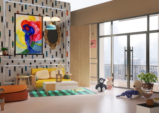 Living with Pets Design Rendering