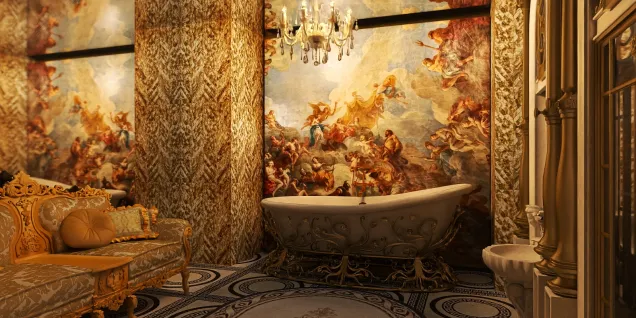 Baroque Bathroom 