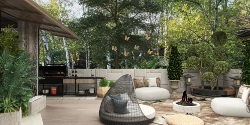 “Serenity Haven Patio” 