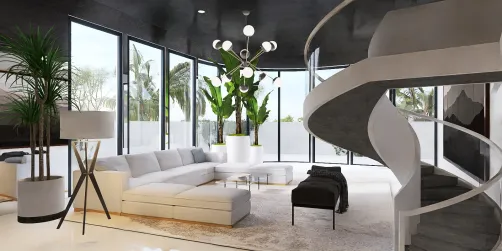 Minimalist Living room 