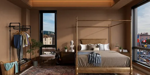braun sleeping room 🌙🟤🌿