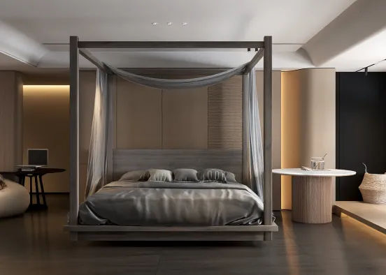 # Cece’s new room😊 Renderização de Design