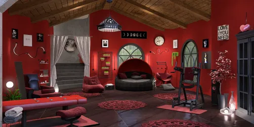 red room. 