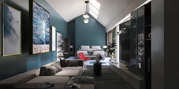 Professional interior design created with Homestyler 3D design software