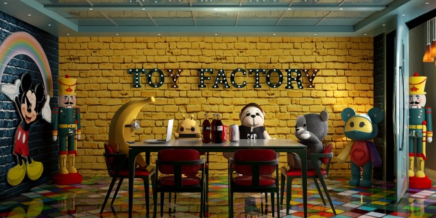 April 1st Boardroom meeting at the Toy Factory....
