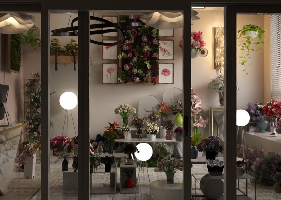 Flower Shop 😍 Design Rendering