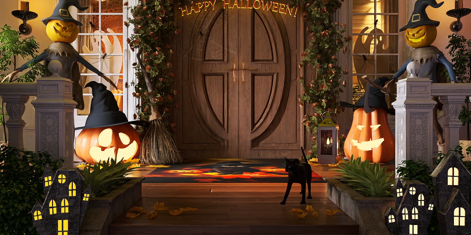 Trick or treat is coming