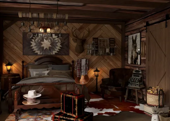 # Modern Cowboy  Renderização de Design