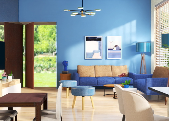 Blue Hause  Design Rendering