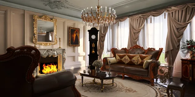 Baroque Living Room 