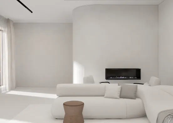living room .minimalism Design Rendering