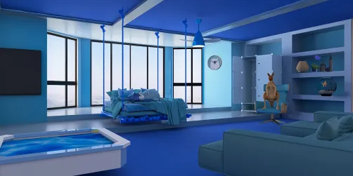 blue, blue, and more blue! 💙