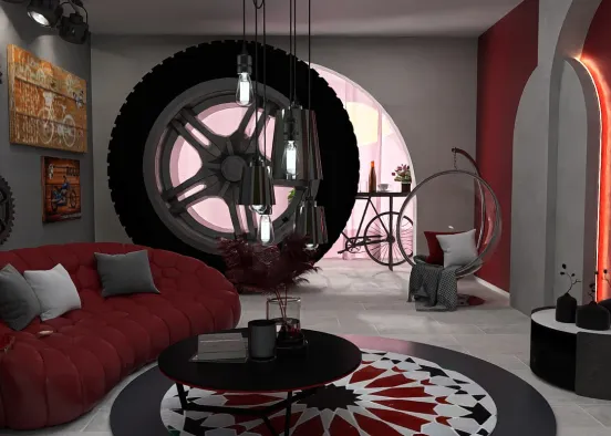 # Wheel Door Renderização de Design