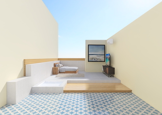 Luxury Bedroom Design Rendering