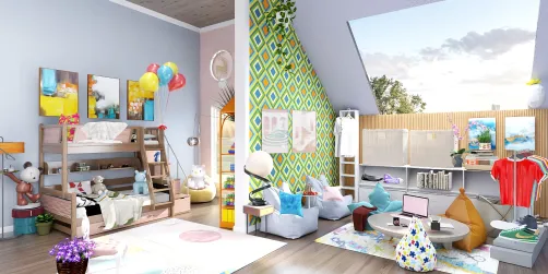 Kid's Room Model at Wells Way Conmunity