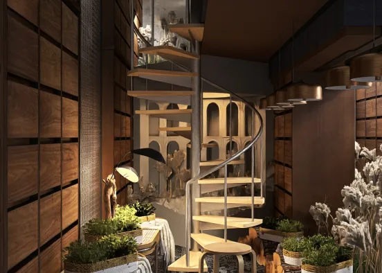 # -Green basement- Renderização de Design
