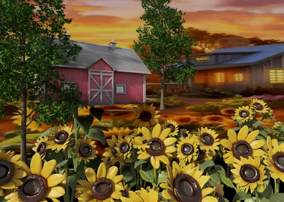 # Sunlit Whimsy Визуализация дизайна
