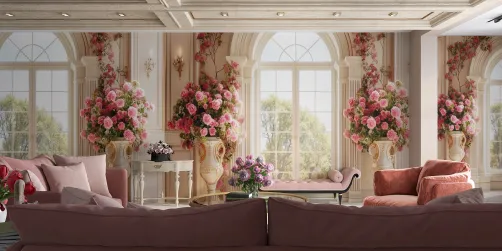 “Rose Garden Sitting Room”