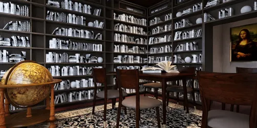 Library Study corner...