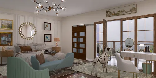Classic “looking” bedroom 