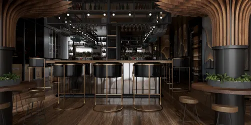 The Golden Oak Lounge