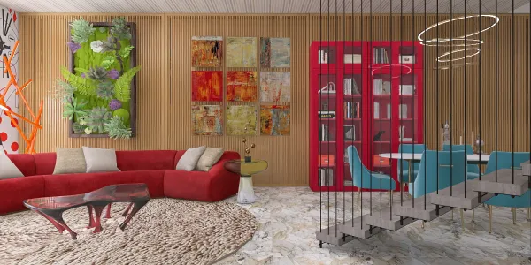 Professional interior design created with Homestyler 3D design software