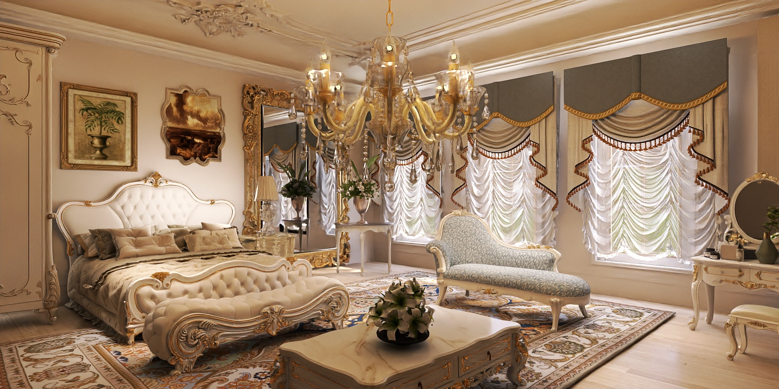 White Gold Asymmetry