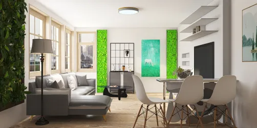 Studio apartment.
